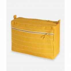 Anchal Project Anchal Bag: Large Pin-Stitch Toiletry Bag Bags
