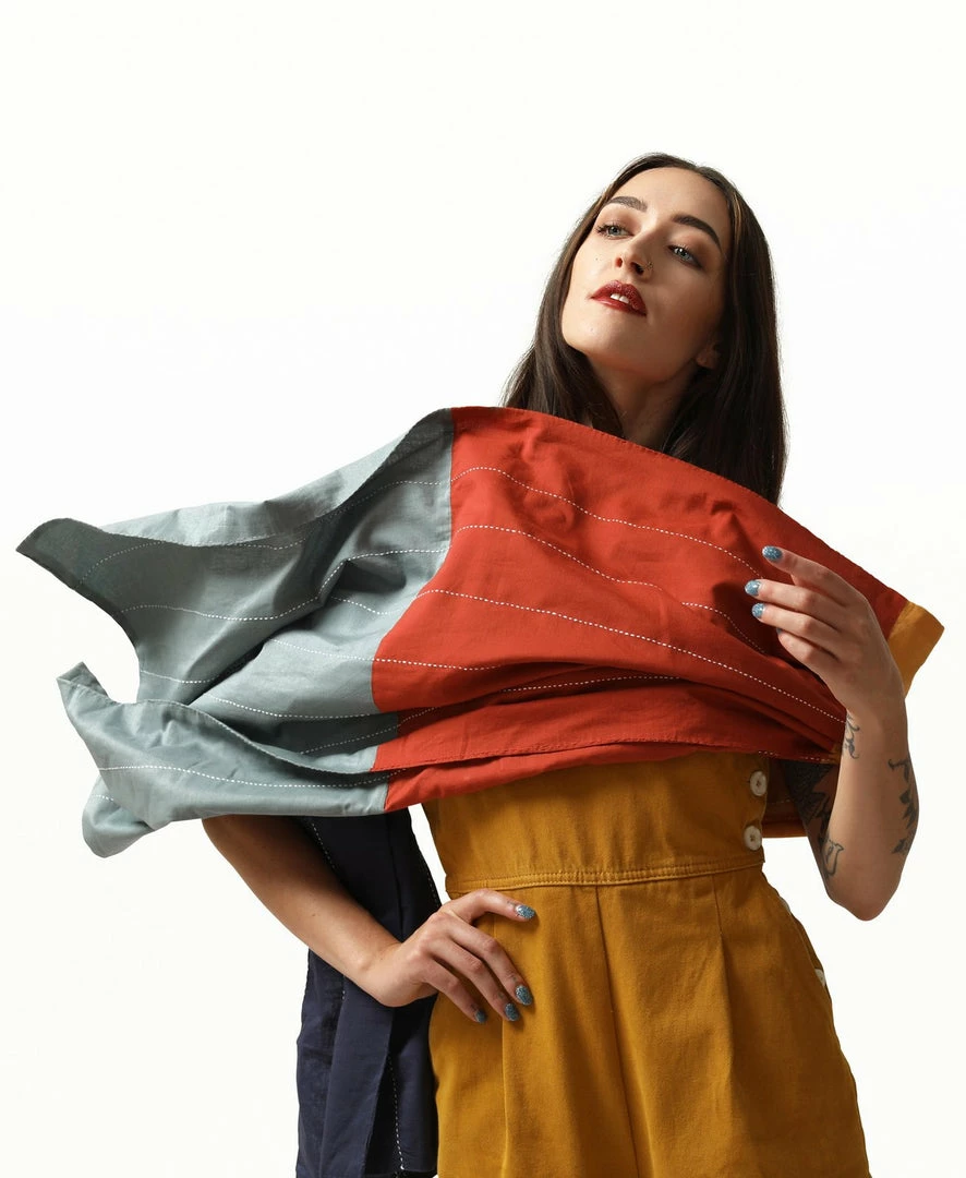 Anchal Project Anchal Scarf: Rainbow Colorblock Bags 6 Anchal Project Anchal Scarf: Rainbow Colorblock Bags