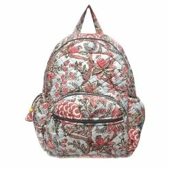 Anju Bag: Botanical Blue Backpack
