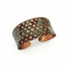 Anju Bracelet: Copper Patina Cuff Jewelry