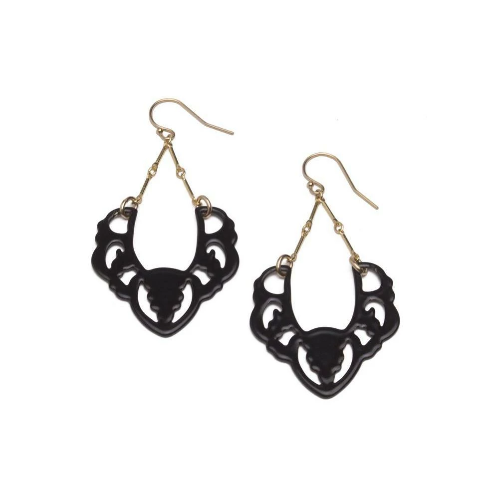 Ashley Buchanan Earrings: Silhouette Dangles (edp011) Jewelry 3 Ashley Buchanan Earrings: Silhouette Dangles (edp011) Jewelry