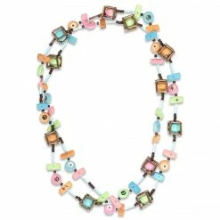 Bamboo Trading Company Necklace: Faire & Square