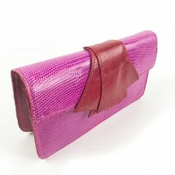 Beth Levine Bag: Pink Lizard Envelope Bags