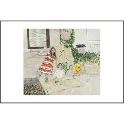 ESSE Purse Museum & Store ESSEWARE Betsy Davis Print: Edie & Holly Bridges (1960s)