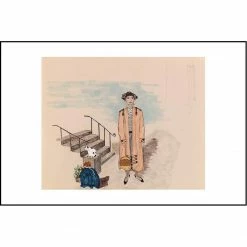 ESSE Purse Museum & Store ESSEWARE Betsy Davis Print: Mary Grace Hollins (1900s)