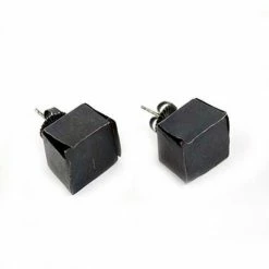 Jewelry Biba Schutz Earrings: Cube Posts