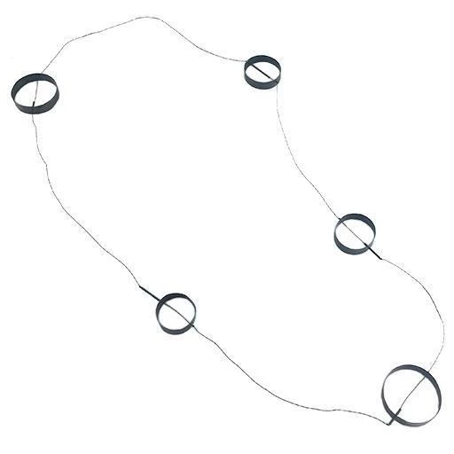 Biba Schutz Necklace: 3-MM-5 Jewelry 3 Biba Schutz Necklace: 3-MM-5 Jewelry