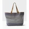 Boon Supply Bag: Navy Pinstripe Tote