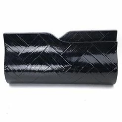 BowensBergeron Bag: Basket Weave Wood Clutch Bags