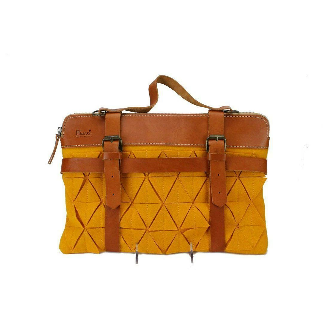 Burel Factory Burel Bag: Sleeve Tile With Harness, Yellow Bags 3 Burel Factory Burel Bag: Sleeve Tile With Harness, Yellow Bags