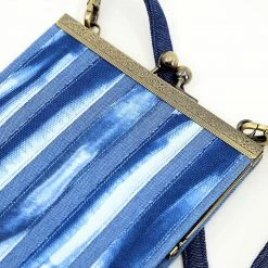 Cathayana Bag: Hand Dyed Indigo