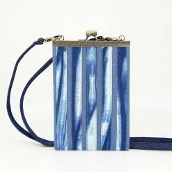 Cathayana Bag: Hand Dyed Indigo