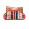 Chloe & Lex Bag: Clutch With Wooden Handle