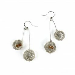 Cottler Fox Earrings: Double Basket Jewelry