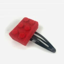 Danielle Gori-Montanelli Barrette: Felt Toy Brick Extras