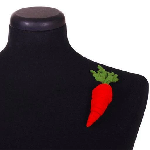 Danielle Gori-Montanelli Brooch: Carrot 3 Danielle Gori-Montanelli Brooch: Carrot