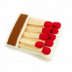 Danielle Gori-Montanelli Brooch: Matchbook Jewelry