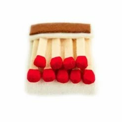 Danielle Gori-Montanelli Brooch: Matchbook Jewelry
