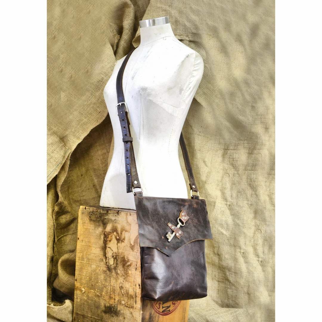 Bags Divina Denuevo Bag: Urban Raw Edge Messenger 12 Bags Divina Denuevo Bag: Urban Raw Edge Messenger