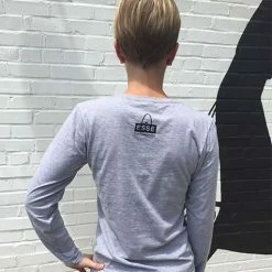 ESSE Purse Museum ESSE Mural Long Sleeve Gray T-Shirt ESSEWARE