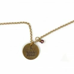 Bella Vita ESSE Necklace W/ Stone: Brass