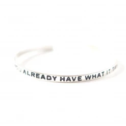 Fair Anita Bracelet: Quote Cuff