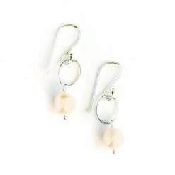 Jewelry Fair Anita Earrings: Camila Freshwater Pearl Sterling