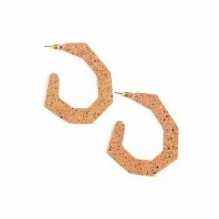 Jewelry Fair Anita Earrings: Deconstructed Hoop