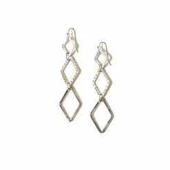 Fair Anita Earrings: Diamond Drop