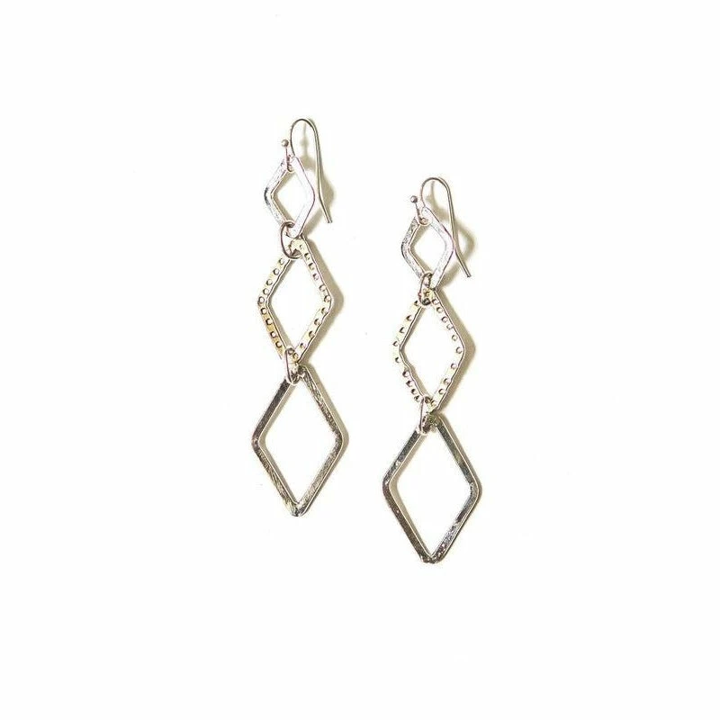 Fair Anita Earrings: Diamond Drop 3 Fair Anita Earrings: Diamond Drop