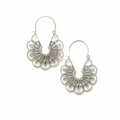 Fair Anita Earrings: Flora Hoop Jewelry