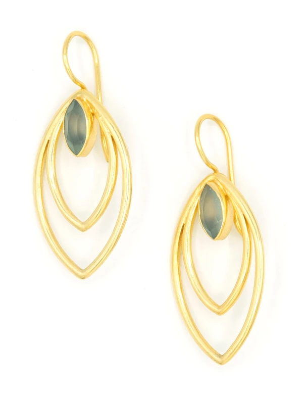 Jewelry Fair Anita Earrings: Leaf Drop 6 Jewelry Fair Anita Earrings: Leaf Drop