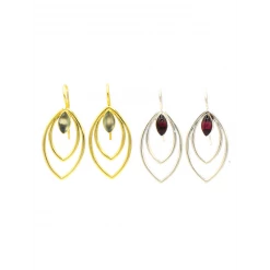 Jewelry Fair Anita Earrings: Leaf Drop