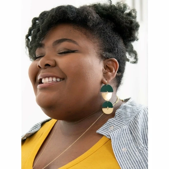 Jewelry Fair Anita Earrings: Modern Forest 5 Jewelry Fair Anita Earrings: Modern Forest