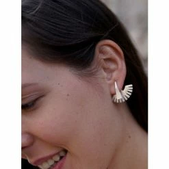 Fair Anita Earrings: Peacock Ear Jackets Jewelry