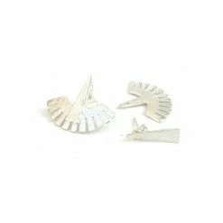 Fair Anita Earrings: Peacock Ear Jackets Jewelry