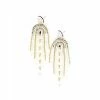 Fair Anita Earrings: Pearlescent Chandelier