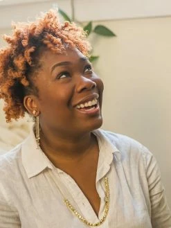 Jewelry Fair Anita Earrings: Rose Quartz Ear Jackets