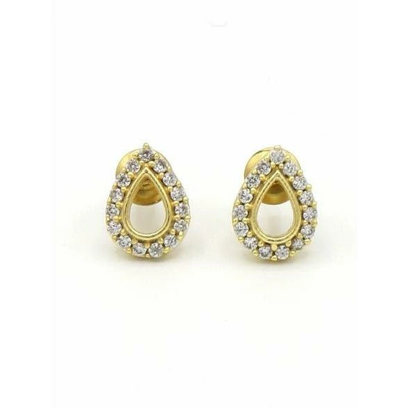 Fair Anita Earrings: Sparkle Teardrop Stud 3 Fair Anita Earrings: Sparkle Teardrop Stud