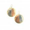 Fair Anita Earrings: Tri-Color Plate Jewelry 2 Fair Anita Earrings: Tri-Color Plate Jewelry