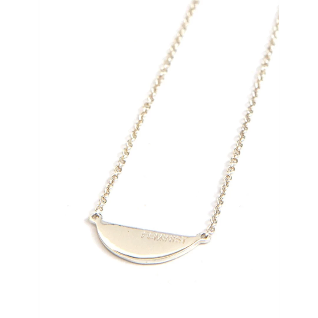 Jewelry Fair Anita Necklace: Fair Feminist 3 Jewelry Fair Anita Necklace: Fair Feminist