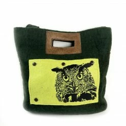 Fibres Of Life Bag: Felt Tote Bags