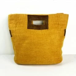 Fibres Of Life Bag: Felt Tote Bags