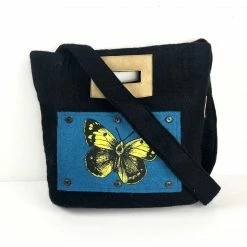 Fibres Of Life Bag: Felt Tote Bags