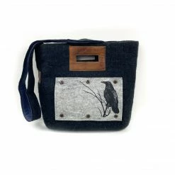 Fibres Of Life Bag: Felt Tote Bags