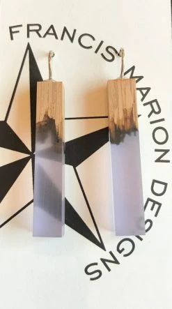 Francis Marion Designs Jewelry Francis Marion Wood & Resin Earrings 17 Francis Marion Designs Jewelry Francis Marion Wood & Resin Earrings