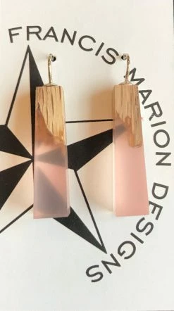 Francis Marion Designs Jewelry Francis Marion Wood & Resin Earrings 20 Francis Marion Designs Jewelry Francis Marion Wood & Resin Earrings