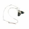Jewelry Gabrielle Gould Necklace: Silver Winged Moth