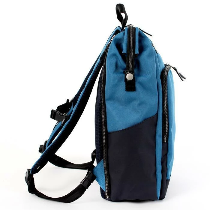 Bags Harvest Label Backpack: Two-Tone Gaba City Backpack 5 Bags Harvest Label Backpack: Two-Tone Gaba City Backpack