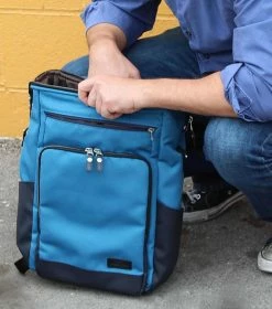 Bags Harvest Label Backpack: Two-Tone Gaba City Backpack 16 Bags Harvest Label Backpack: Two-Tone Gaba City Backpack